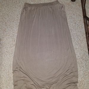 Boohoo Maxi Skirt